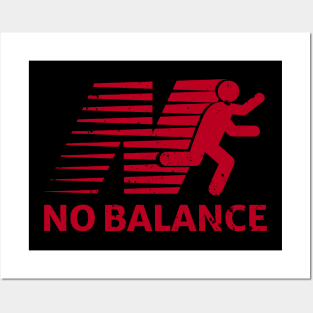 No Balance Running Vintage Posters and Art